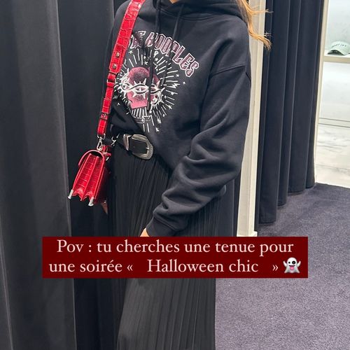 Vous cherchez une tenue dark et élégante pour une soirée « Halloween chic » ? 👻🖤 Vous trouverez le look parfait dans la...